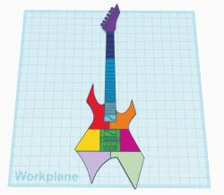 eddie munson guitar scene drawings 3D Models Page 1 STLFinder