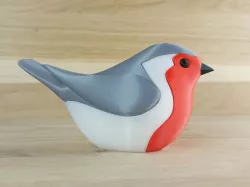 European robin "puzzle" V3