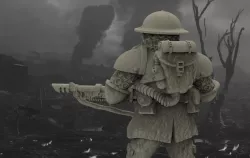 Feudal Guard - Alternate WW1 28mm Miniature