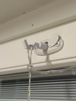 Hook for window handle hole