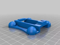 Infinity loops whoop stand with wall mount