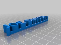 Joe  My Customized 3D name plate