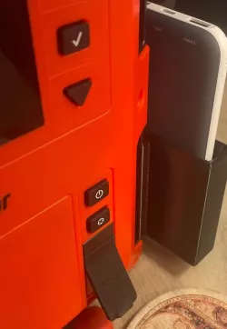 Labradar bigger, stronger usb battery holder / clip