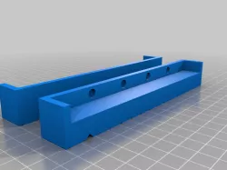 My Customized Vise Soft Jaws (fully parametric!)