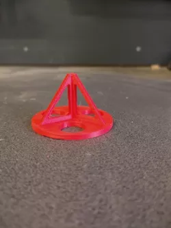 Paint pyramid light weight