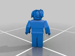 Roblox bacon hair character