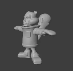 Sandy Rocks (Sandy Cheeks + The Rock)