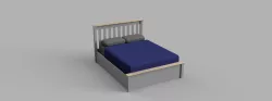 Scaled Double Bed Model 
