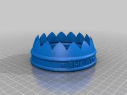 short king (or queen) crown