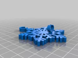 snowflake christmas tree