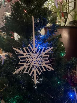Snowflake with hook