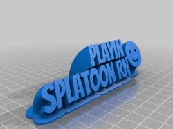 splatoon sign