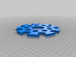 Stanley A Meyer 9 Tube Wfc Spacer 3d print 