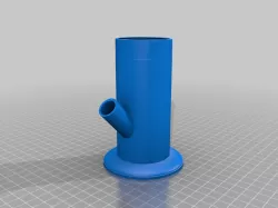 Straight Tube Base for Customizable Beaker
