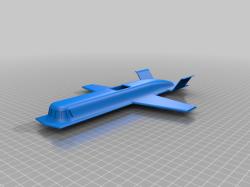 Tacit Blue Stealth Aircraft 3d models 【 STLFinder