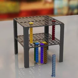 Temp tower PETG & PLA Test Temperatura 190-230 50min 3grammi + CONTAINER