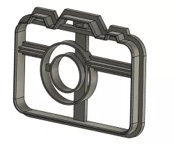 vintage camera clay cutter