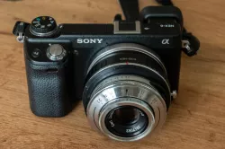 Vintage lens adapter. Zeiss Contessa to EF.