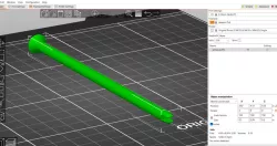 3D print Arrow shaft for costume