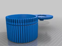 54 Gearhart sock knitting machine cylinder and ribber