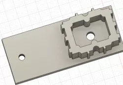 ARG010 - rolling shutter stop - arret bas coulisse volet roulant 