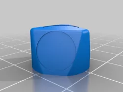 Base for 10mm retroreflective markers for 3D scanning