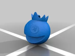 Blue from Rainbow Friends Christmas Ornament