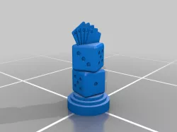Casino Night Trophy