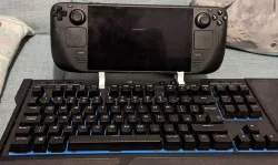 corsair K63 lapdog steamdeck holder