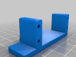 Custom servo mount for spec r r1 m4