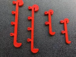 Customizable Pegboard Box Hanger
