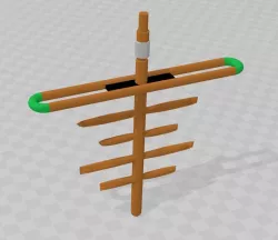 Darthdoug's Ion arm Proton pack antenna