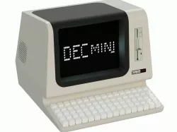DEC Mini, a full-sized, fully working 3D printable beautiful retro computer