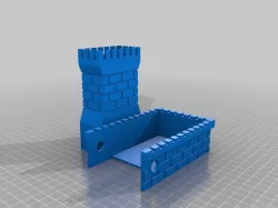 Dice Tower Foldable Compact