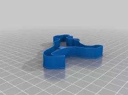 Dino cookie cutter