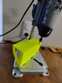 Dremel 220 WorkStation vertical wall for slotting