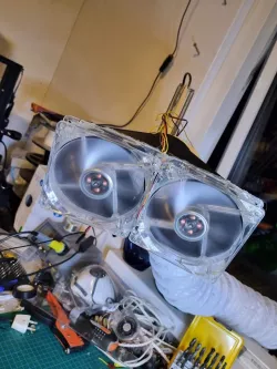 Dual 120mm Fume Extractor