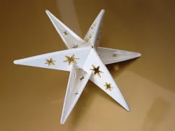 Foldable 6 point Star