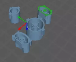 GameCube Face Buttons (A, B, X, Y) - Notchless