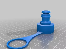 Gardena (garden) hose connector with source file  PKA 20 LI B2  