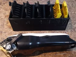 HAIR AND BEARD HOOF TRIMMER BLADE RACK