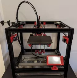 Hypercube - Linear Rails, E3D Hemera, Duet3D, Prusa Mk52 