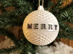 Letter Board Bauble
