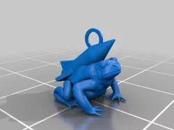 Missle toad Christmas decoration