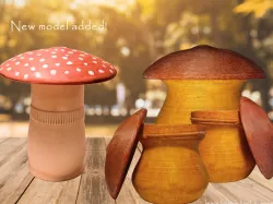 Mushroom Jar / Canister