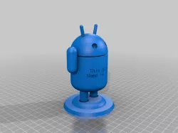 My Customized Android Guy with Text