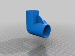 My Customized elbow for joining PVC pipe