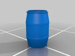 Plastic drum
