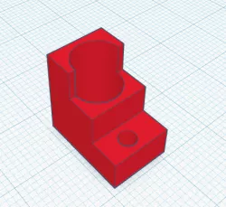 Printer step calibrator cube
