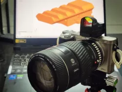 product01--Picatinny rail top Cold Shoe Extender for for sony A6000 camera